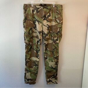 Hudson Los Angeles Camouflage Cargo Pants 38